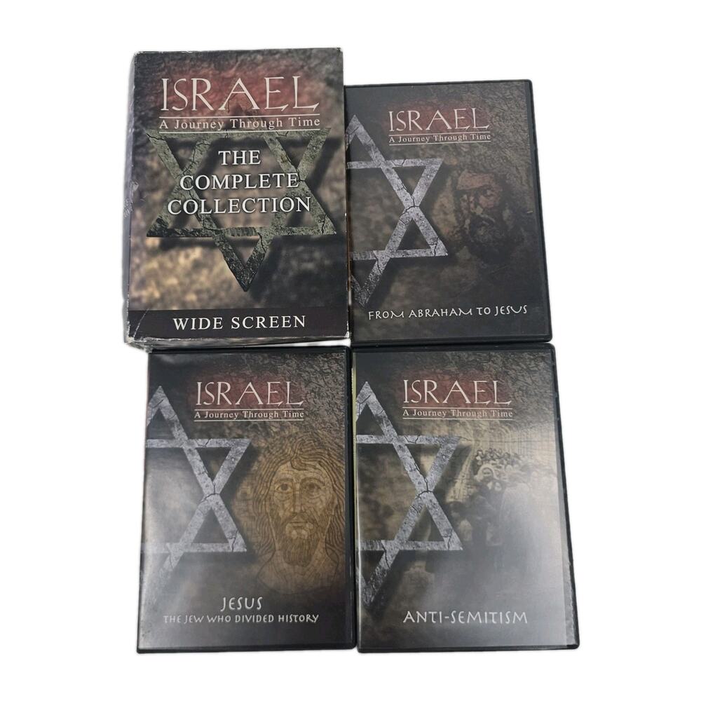 Israel A Journey Through Time 3 Of 6 DVD Set Number 1, 2, 3 READ